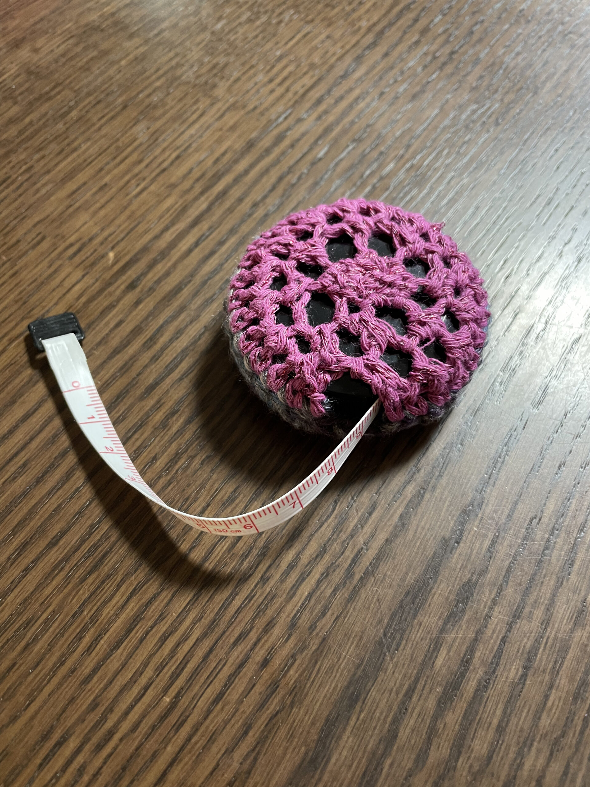 あみあみ模様のメジャーカバー