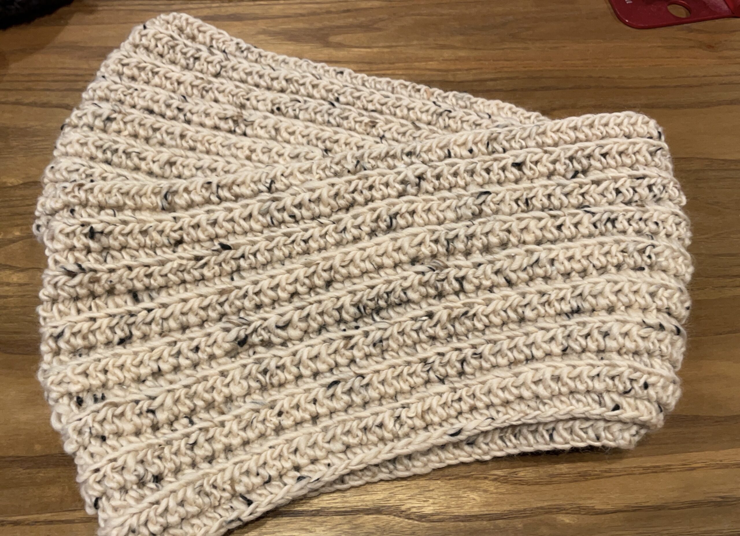 ウール二重巻スヌード