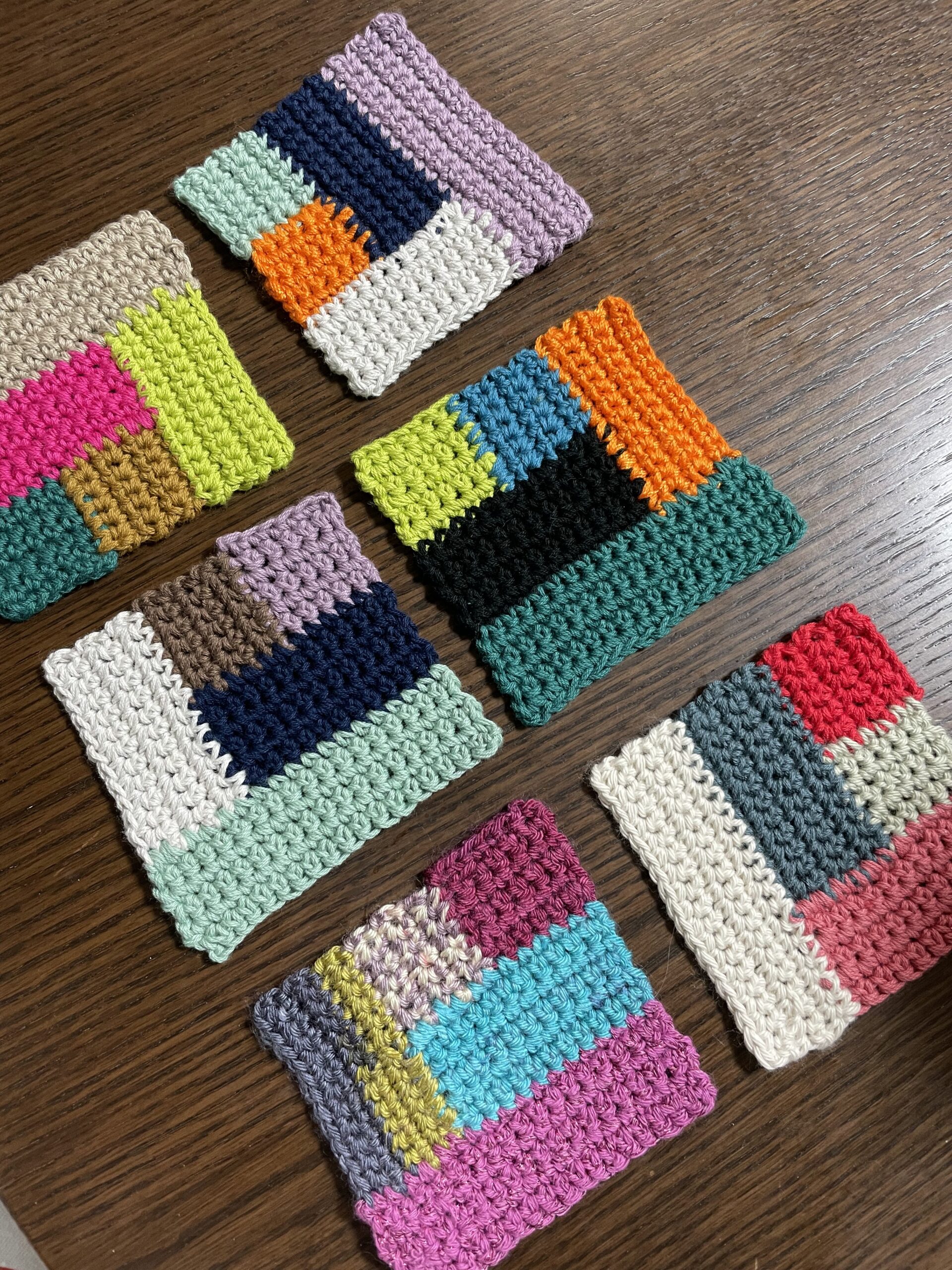 パッチワークコースター